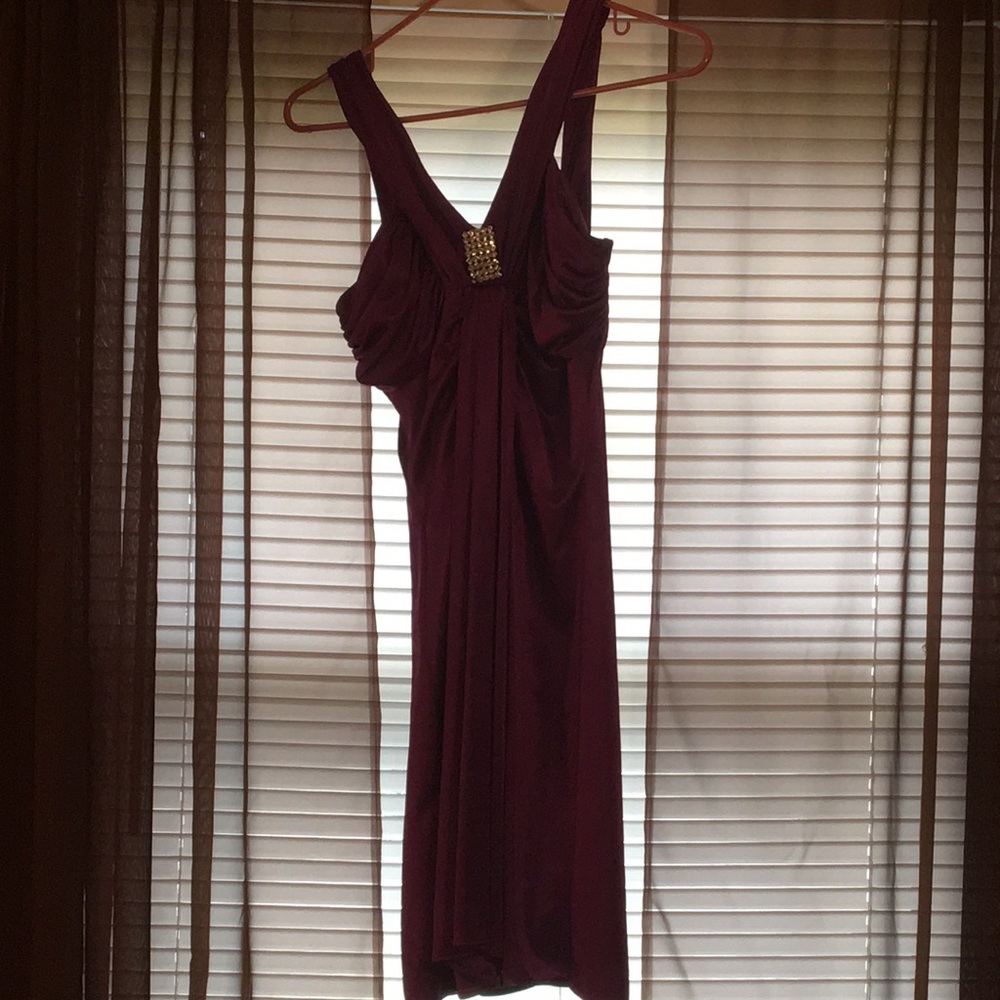 Purple homecoming dress